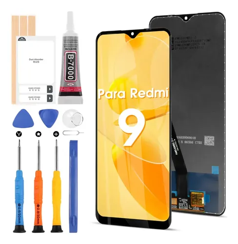 Écran Tactile + LCD Pour Xiaomi Redmi 9 - Remplacement Complet 6.53 Pouces - Couleur Rose Ou Bleu
