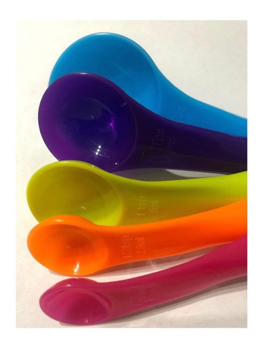 Set 5 Cucharas Medidoras Cucharitas Super Oferta