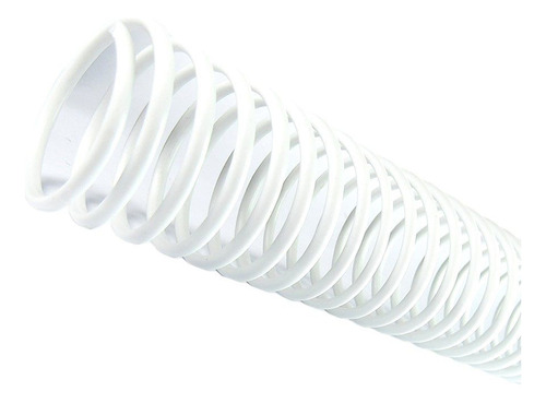 Espiral Para Encadernação Branco 33mm Até 250 Folhas 27 Und