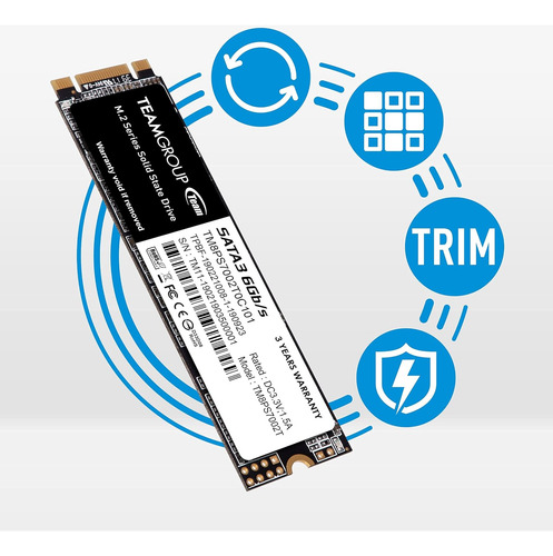 Teamgroup Ms30 2tb Con Slc Cache 3d Nand Tlc M.2 2280 Sa...