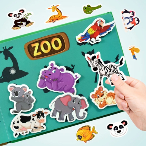 Libro Tranquilo Para Niños, Libro Interactivo Montessori