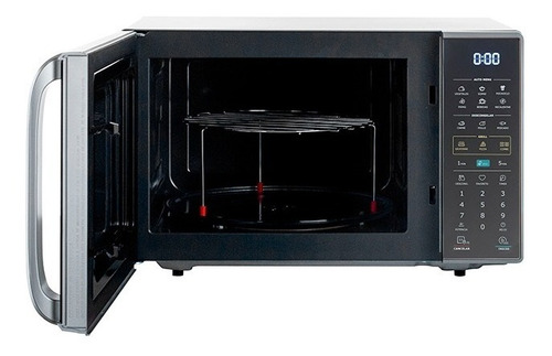 Imagen 2 de 6 de Microondas Grill BGH Quick Chef B228DS20 silver 28L 220V