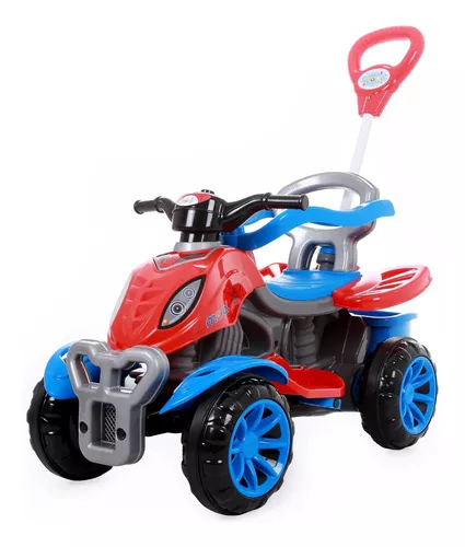 Carrinho De Passeio Infantil Empurrador Pedal Criança Spider | MercadoLivre