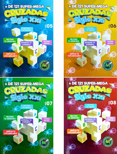 Colección De 4 Tomos De Cruzadas Variadas