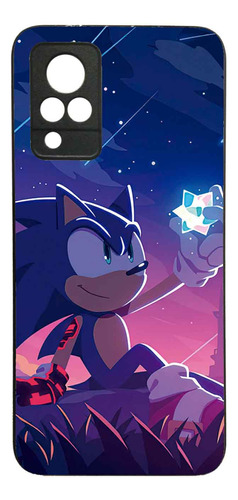 Funda Protector Case Para Vivo V21 5g Sonic Sega