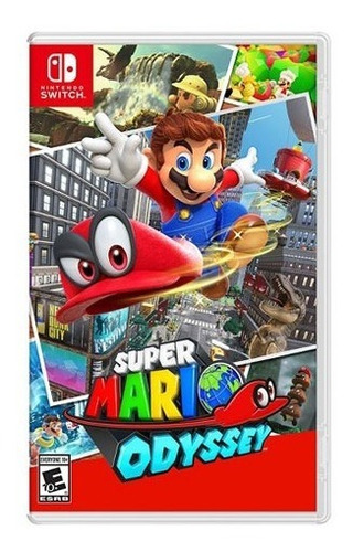 Juego Nintendo Switch Super Mario Odyssey Nuevo 
