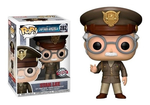 Funko Pop Stan Lee Capitão América Special Edition 282