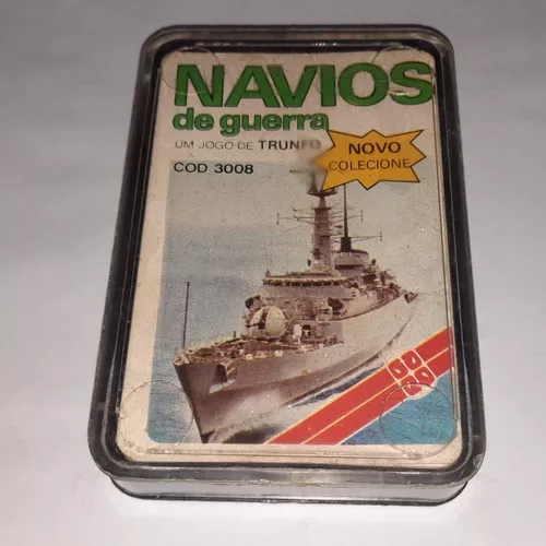 Jogo De Cartas Grow Super Trunfo Navios De Guerra R530