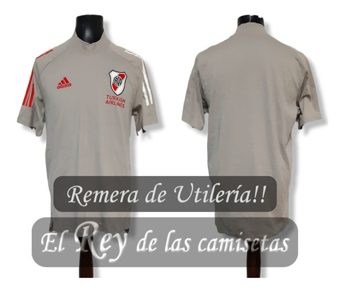 Remera De Utileria De River Plate De Argentina adidas Unica!