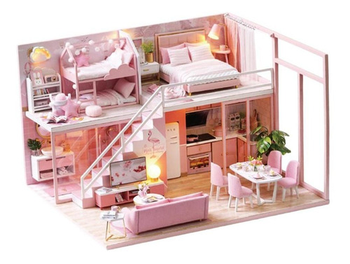 1/24 De Diy Muebles En Miniatura Con Accesorios