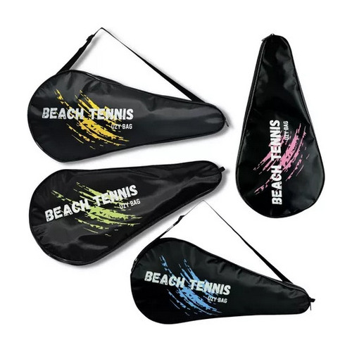 Capa De Raquete De Beach Tennis Raqueteira Tênis De Praia