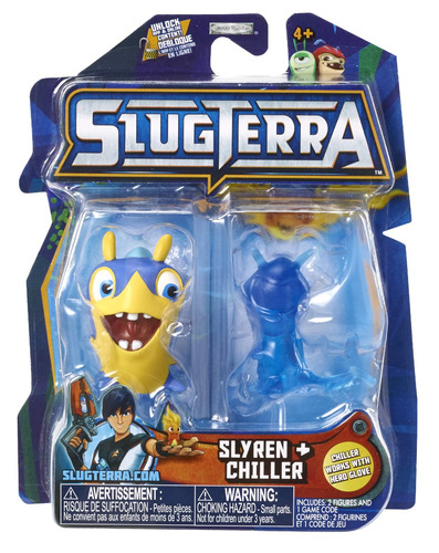 Brinquedo Slugterrâneo 2 Bonecos Sortido Multikids