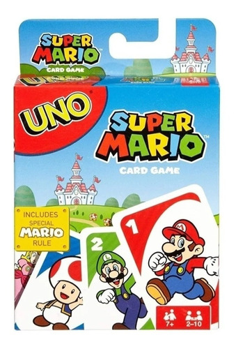  Juego De Cartas Uno Super Mario 