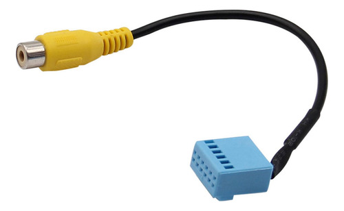 Parte Del Adaptador Rca Del Arnés De Cables De Vídeo De La