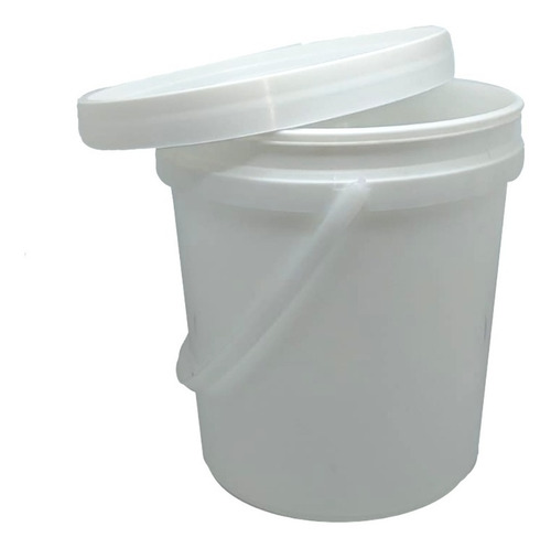 Imagen 1 de 10 de Balde 3,6 Lt Envase Plástico 3,6 Litros Pintura Tarrinas X 5