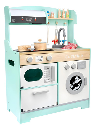 Cocina Madera Didactica Delux Cucinino.