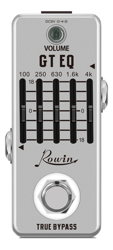 Máquina De Efectos De Audio Eq Effects.. Pedal De Metal De 6