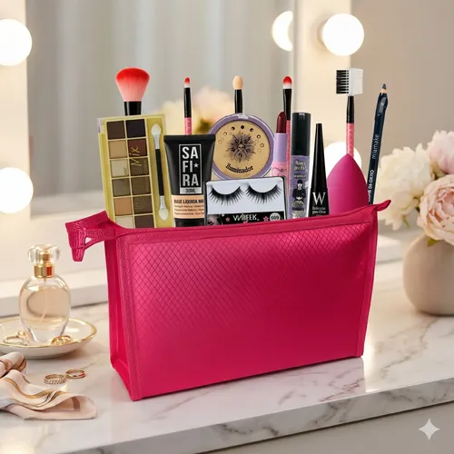 KIT DE MAQUIAGEM COMPLETO + NECESSAIRE