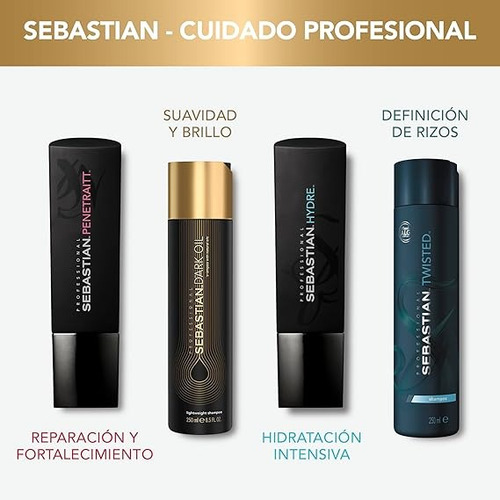 Sebastian Dark Oil Lightweight Shampoo 250ml