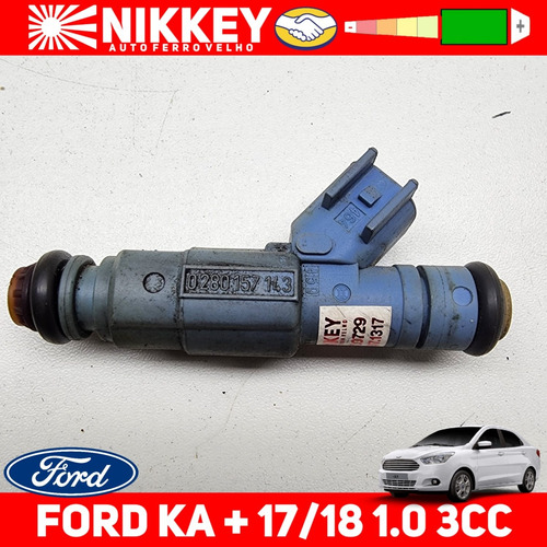 Bico Injetor Ford Ka 3cc 1.0 2015 A 2022 0280157143 Original