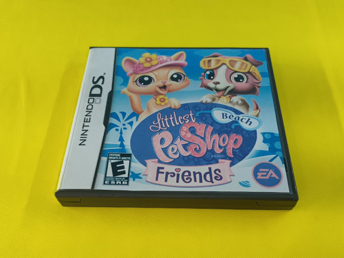 Littlest Petshop Friends Beach Nintendo Ds *portada Custom*