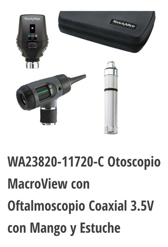 Wa23820-11720-c Otoscopio Macroview Con Oftalmoscopio Coaxia