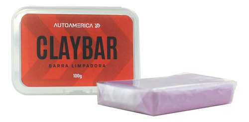Clay Bar Media 100g Autoamerica  