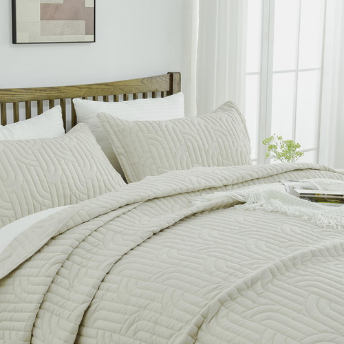 Juego De Colcha Queen Size Cozystitch - Colcha Queen De