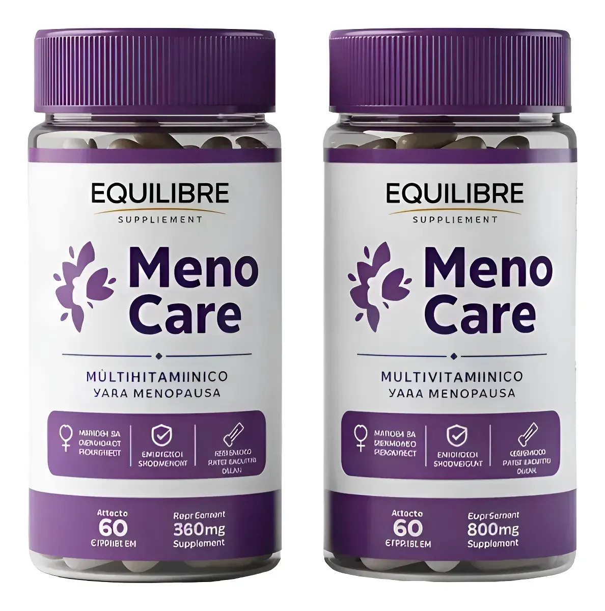 2x Meno Care Total 120 Cápsulas Sem Sabor Equilibre Vitaminique