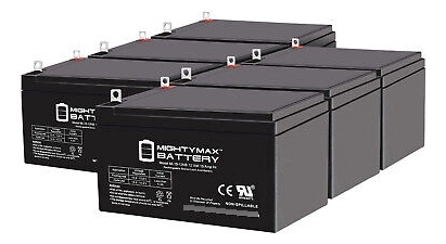 Mighty Max Ml15-12nb 12v 15ah Battery Compatible With Lu Eed