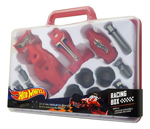 Hot Wheels Auto Rojo 1 Unidad Pvc Para Jugar Rojo