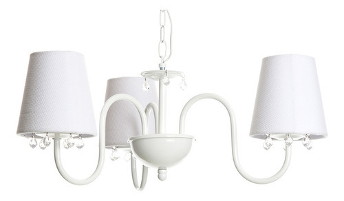 Lustre 3l Pingente Gotinha Transparente Quarto Bebê Infantil