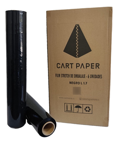 Imagen 3 de 7 de Rollo Alusa Film Negro 220m / Cart Paper