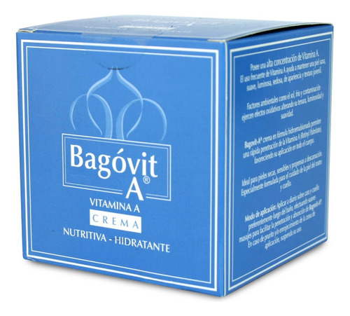Crema Vitamina A (vagovit). Hidratante