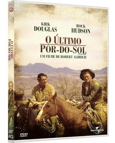 O Último Pôr-do-sol - Dvd - Rock Hudson - Kirk Douglas