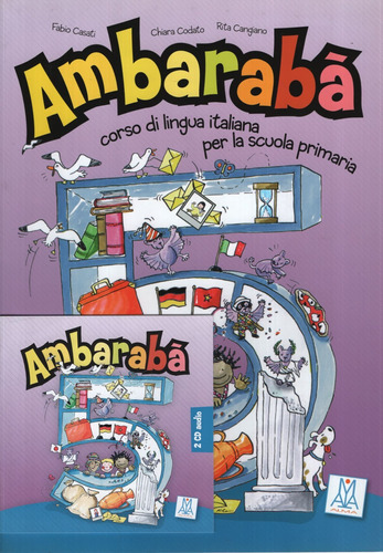 Ambaraba 5 - Libro Dello Studente + Audio Cd, De Vvaa. Editorial Alma Edizioni, Tapa Blanda En Italiano