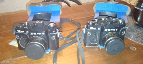 Cámara Analógica Slr Zenit 12xp Negra (Usado)
