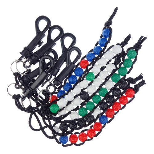 Zelerdo 8 Pack Golf Beads Count Stroke Strike Scuert Scunter