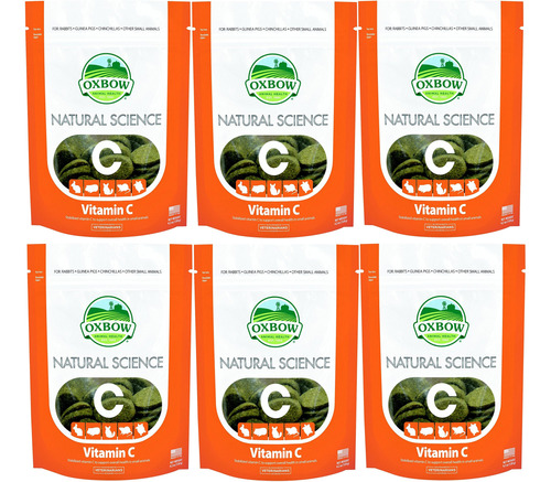 Oxbow Paquete De 6 Suplemento De Vitamina C Para Animales Pe