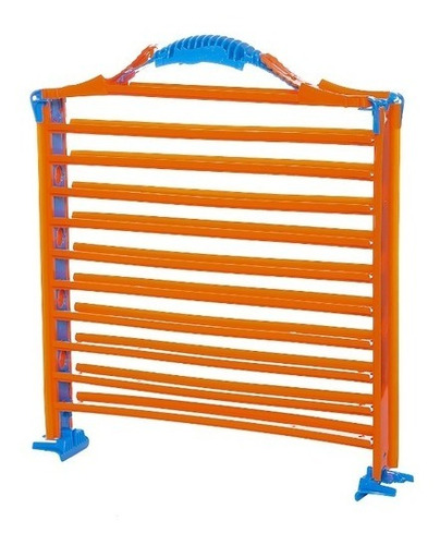 Imagen 2 de 5 de Pista Hot Wheels Valija 3 En 1 Guarda 44 Autos Hwcc9 Edu