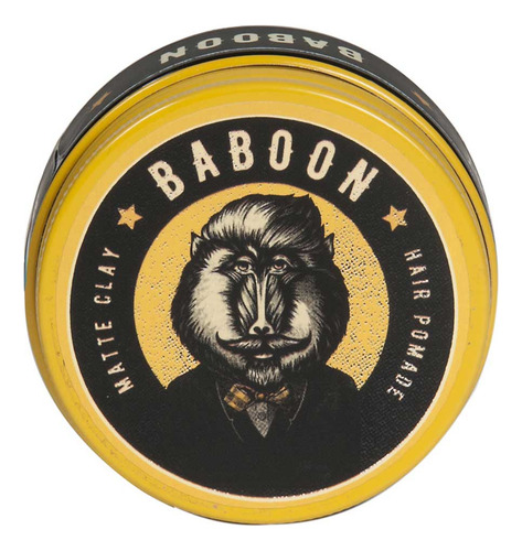 Kit Baboon Pomada Matte Clay + Pomada Em Pó + Grooming