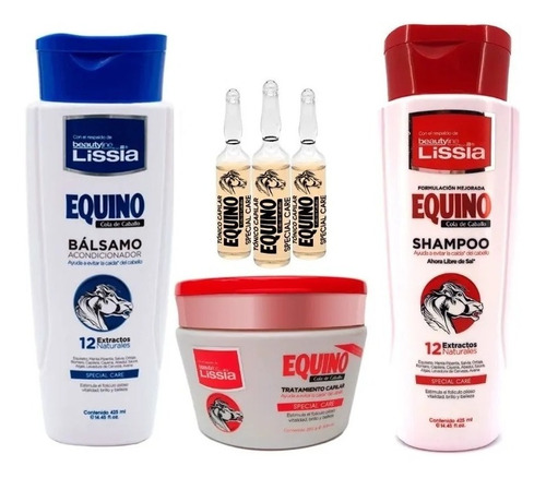 Kit Capilar Equino Lissia - mL a $131