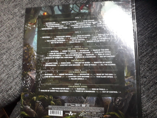 Edguy Monuments 4 Cds - Dvd Y Earbook