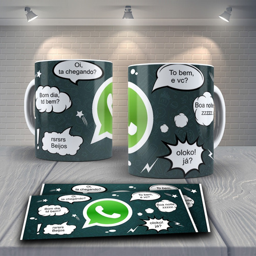 Caneca Personalizada Amizade Conversa Whatsapp 06 | Parcelamento sem juros Caneca Personalizada Amizade Conversa Whatsapp 06 | Parcelamento sem juros