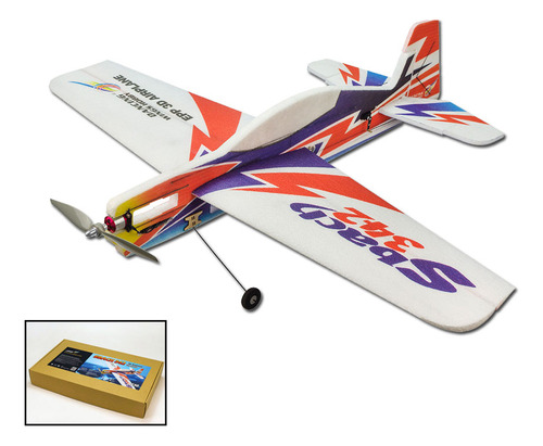 Rc Relicopter Airplane Rc, Kit De Avión Desmontado, Modelo E