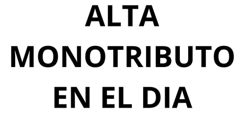 Alta Monotributo Ingresos Brutos Choferes Cabify Uber Glovo