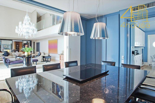 Imagem 8 de 14 de Vila Nova Conceição - Lindo Apto Duplex 629m² 06 Suítes 07 Vagas Na Rua Marcos Lopes Para Venda. - Ad0044