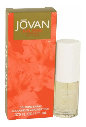 Perfume Jovan Musk Cologne Spray 11ml - - Volume Da Unidade 11 Ml