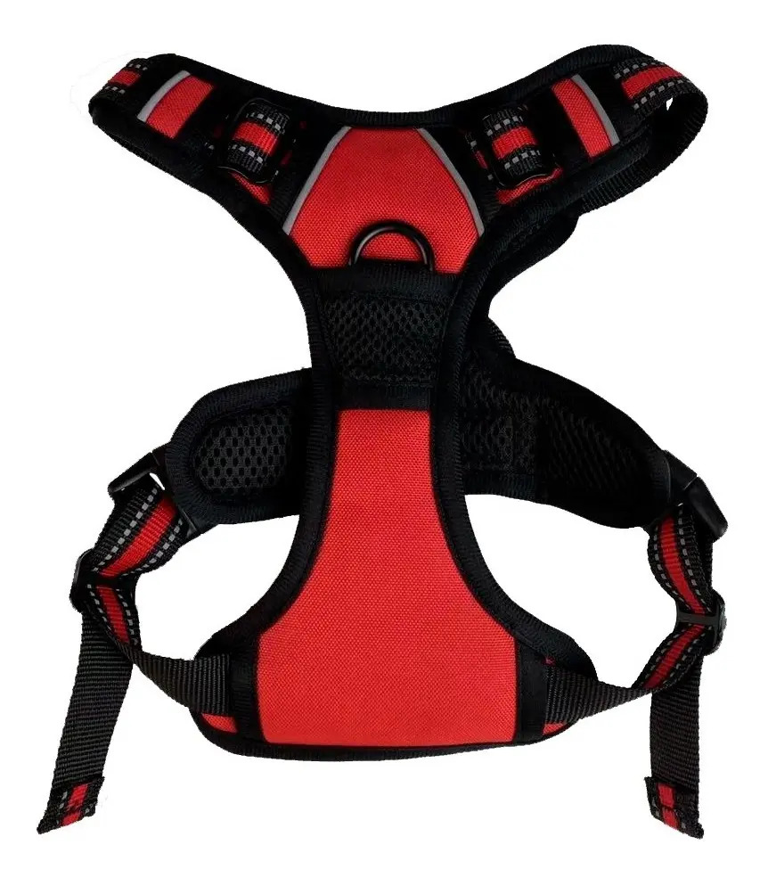 Terrapet Pretal Antitirones Perro S Rojo Regulable Acolchado 40-60cm