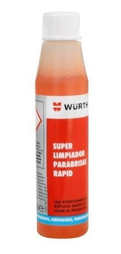  6 Piezas Wurth Super Limpiador De Parabrisas
